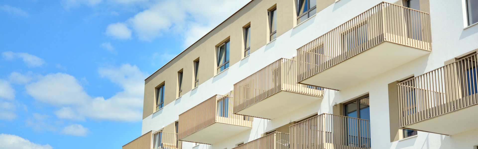 front view of the apartment